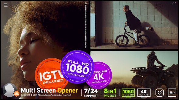 Videohive Multiscreen Opener 31144549 Openers template preview