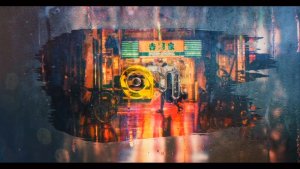 Videohive Rain Drops Logo Logo Stings template preview