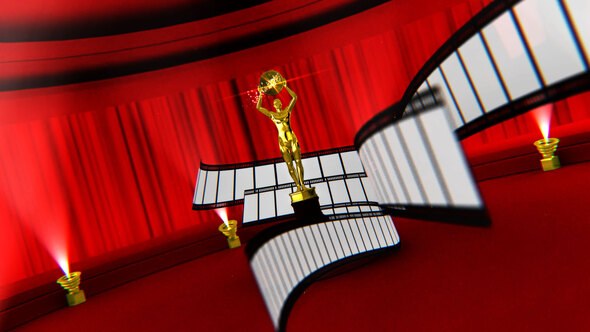 Videohive Film Awards Logo Openers template preview