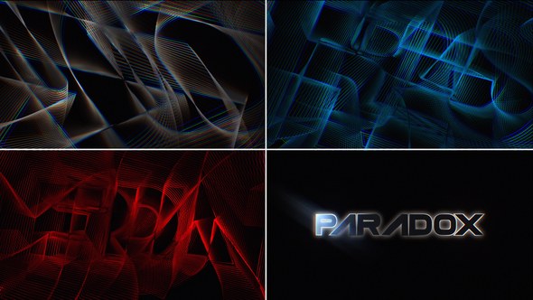 Videohive Paradox Title Opener Titles template preview