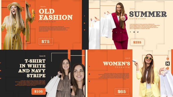 Videohive Fashion Market Promo 49902257 Product Promo template preview