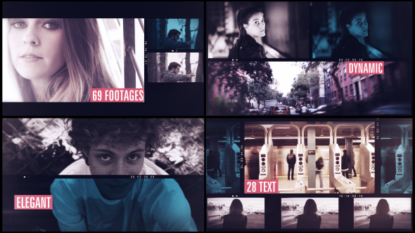 Videohive Parallax Video Slide Video Displays template preview