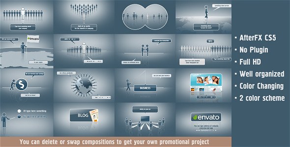 Videohive Scenes for Promotion Openers template preview