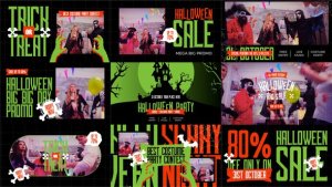 Videohive Halloween Promo 54783831 Openers template preview