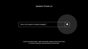 Videohive Search Titles | AE 57912156 Titles template preview