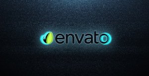 Videohive TV Distortion Logo Logo Stings template preview
