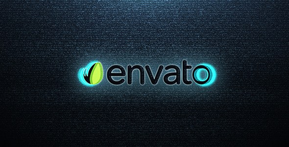 Videohive TV Distortion Logo Logo Stings template preview