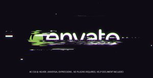 Videohive Glitch Logo 20285467 Video Displays template preview