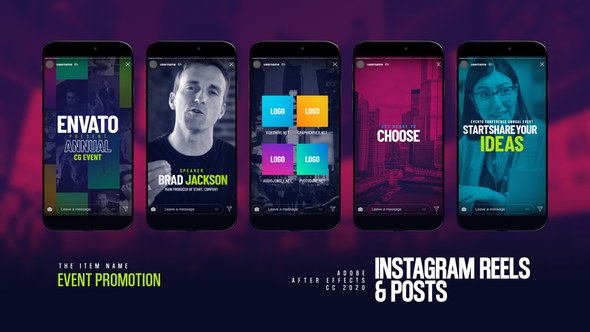 Videohive Event Promotion Instagram Reels Product Promo template preview