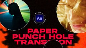 Videohive Paper Punch Hole Transitions | After Effects Elements template preview
