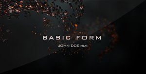 Videohive Basic Form - Movie Titles Titles template preview