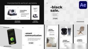Videohive Black Sale | After Effects Openers template preview