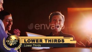 Videohive Award Lower Third Award Transition Logo Elements template preview