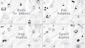 Videohive Doodles Openers Openers template preview