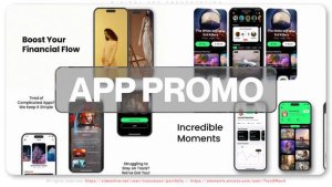 Videohive Minimal App Promotion 57203841 Product Promo template preview