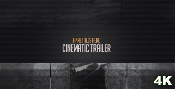 Videohive  Cinematic Trailer in 4K Openers template preview