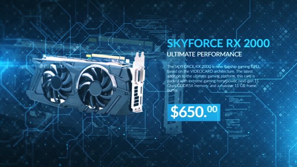 Videohive Computer Magazine Commercial Product Promo template preview