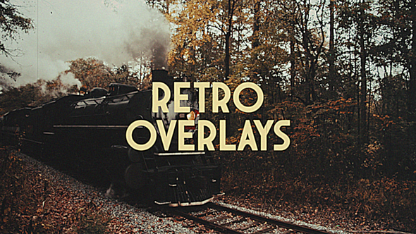 Videohive Old Film Effects Overlays Elements template preview