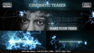 Videohive Cinematic Teaser - After Effects Templates Video Displays template preview