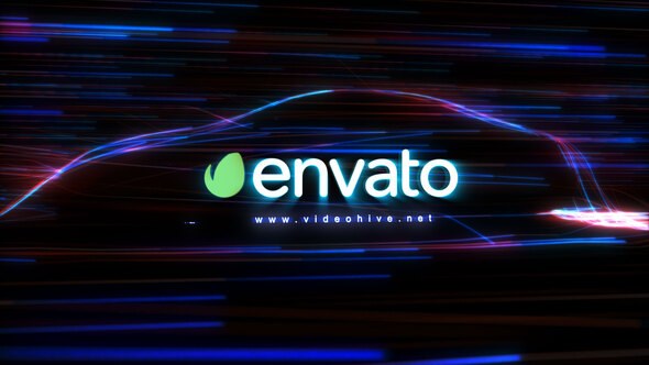 Videohive Fast Car Logo Ident Logo Stings template preview