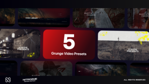 Videohive Grunge Typography Vol. 03 Titles template preview
