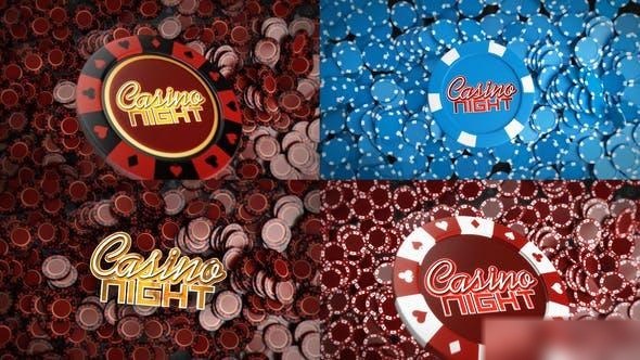 Videohive Poker Chips Logo Reveals Openers template preview