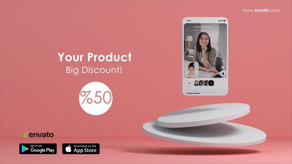 Videohive App Advertisement Promotion Product Promo template preview