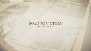 Videohive Road To Victory Video Displays template preview