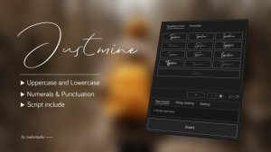 Videohive Animated Typeface - Justmine Titles template preview