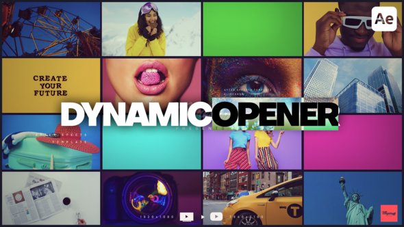 Videohive Dynamic Opener 43334524 Broadcast-packages template preview
