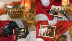 Videohive Christmas Photos Video Displays template preview