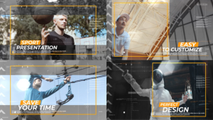 Videohive Sport Presentation for After Effects Product Promo template preview