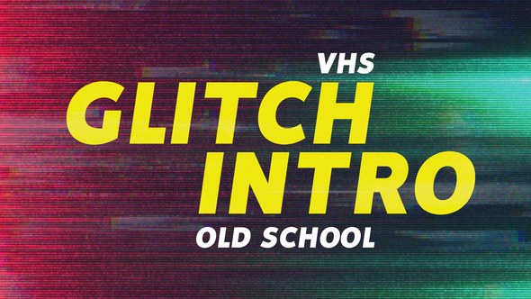 Videohive Glitch Intro 21625498 Openers template preview