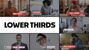 Videohive Modern Lower Thirds 51653270 Elements template preview