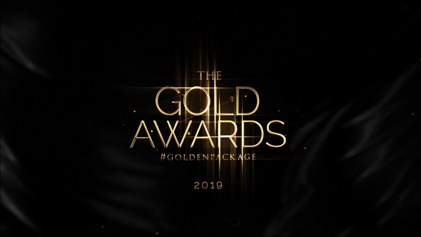 Gold Awards Package Video Displays template preview