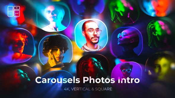 Videohive Intro - Carousel intro Openers template preview