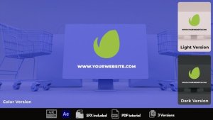 Videohive Online Shopping Intro Logo Stings template preview