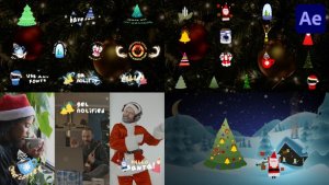 Videohive Christmas Titles And Animations for After Effects 42474165 Titles template preview
