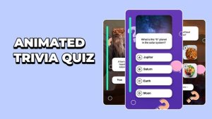 Videohive Vertical Trivia Quiz Elements template preview
