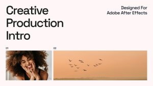 Videohive Creative Production Intro Product Promo template preview