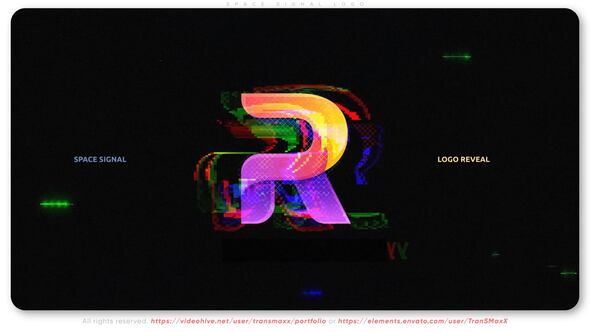 Videohive Space Signal Logo Logo Stings template preview