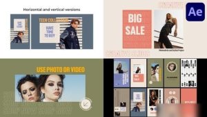 Videohive Glamour Creative Scenes for After Effects Openers template preview