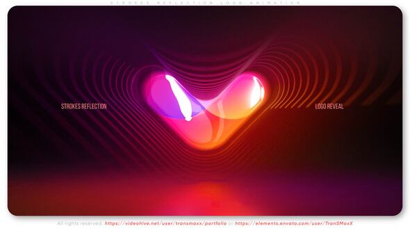 Videohive Strokes Reflection Logo Animation Logo Stings template preview