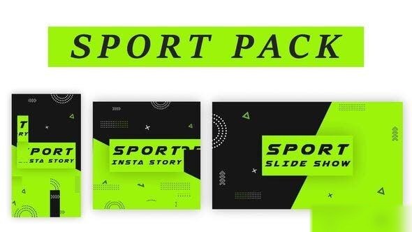 Videohive Sports Design Template Pack