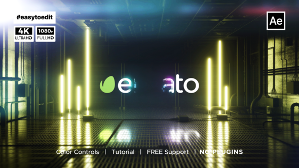 Videohive Glitch Logo 50460701 Logo Stings template preview