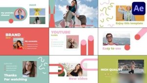 Videohive Youtube Slides for After Effects 51981684 Openers template preview