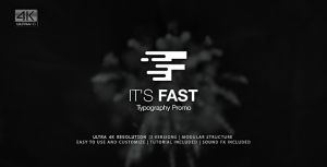 Stomp Typography Video Displays template preview