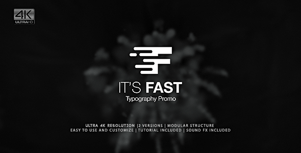 Stomp Typography Video Displays template preview