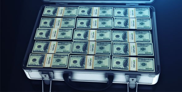 Videohive Money Reveal Logo Stings template preview