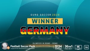 Videohive Euro Soccer 2020 Broadcast-packages template preview